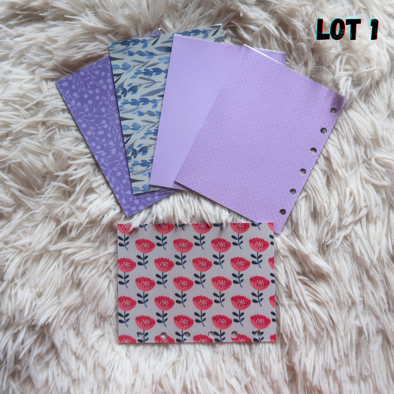 Lots de 5 Enveloppes budget / A7